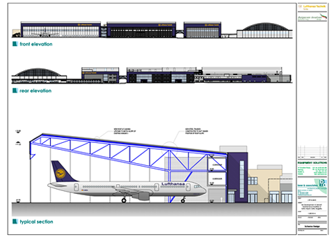 Sofia Airport Bulgaria Drawing